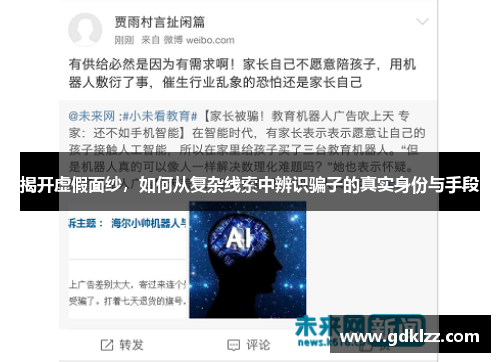 揭开虚假面纱，如何从复杂线索中辨识骗子的真实身份与手段